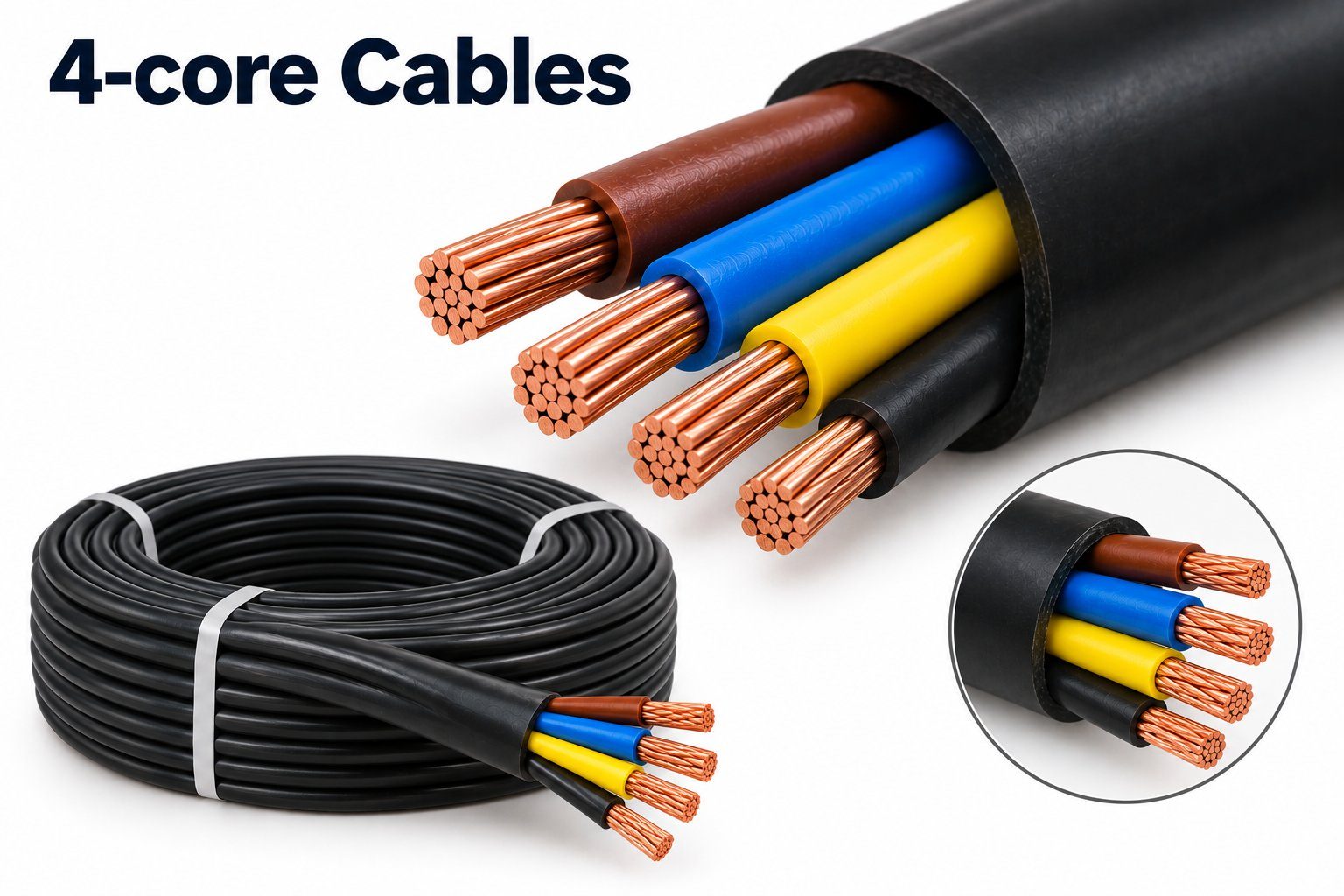 4-core cables